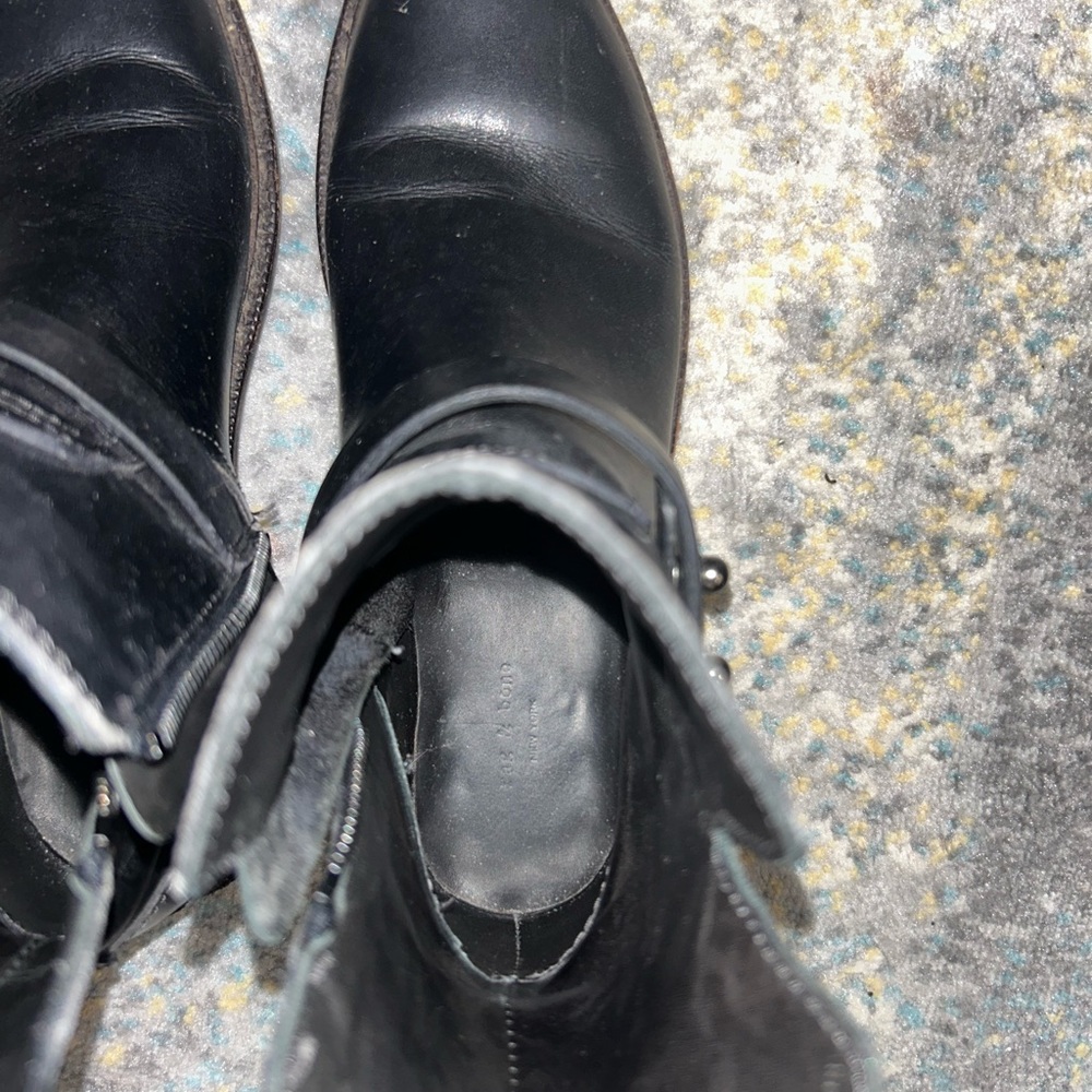 Rag & bones ashford moto boots 37 - Picture 9 of 9